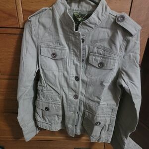 Billabong Military Green Utility Jacket